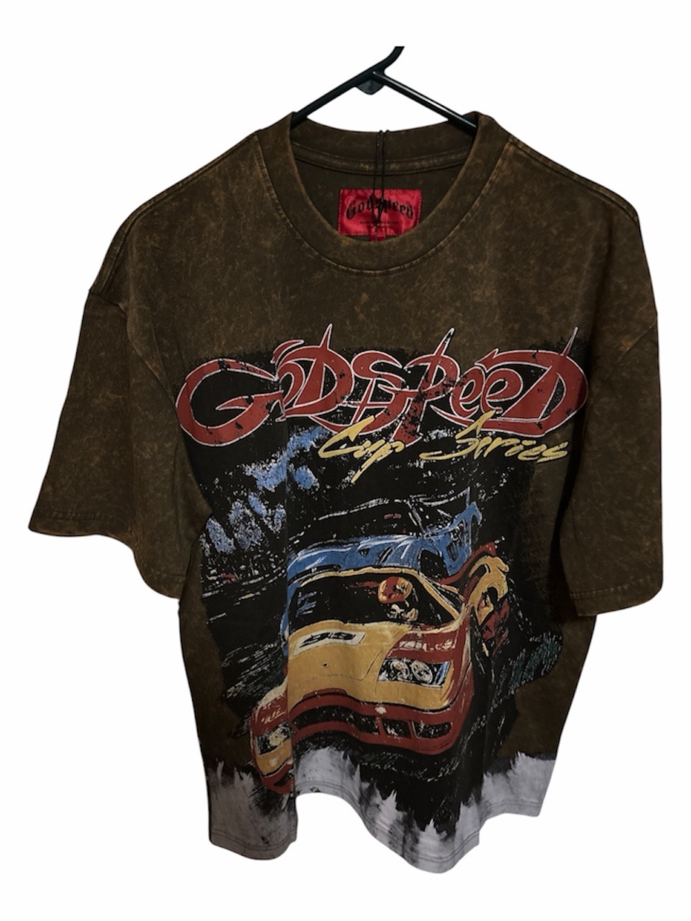 Godspeed Racing Tee - Brown